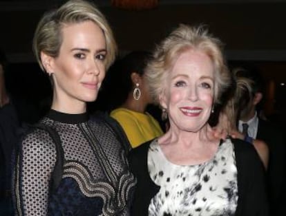 Sarah Paulson e Holland Taylor, outra das ‘power couples’ do mundo do entretenimento.