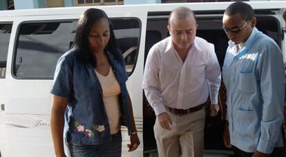 Ángel Carromero a su llegada al juicio en Cuba el pasado octubre.