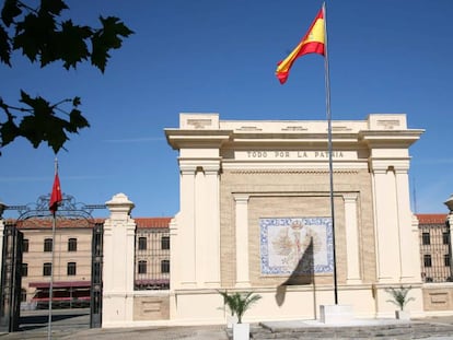 Imagen de archivo de la Academia militar de Zaragoza.