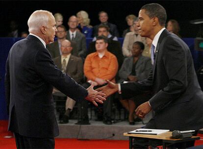 Obama y McCain volverán a verse las caras el 15 de octubre en la Universidad de Universidad Hofstra en el tercer y último debate moderado por un periodista de la cadena CBS