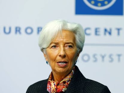 La presidenta del BCE, Christine Lagarde.