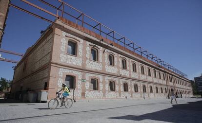 Exterior de la nave 9 del Matadero de Madrid.