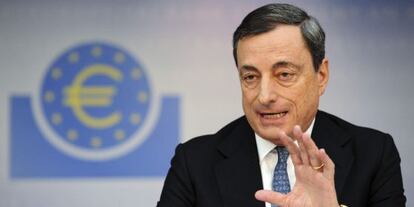 El presidente del Banco Central Europeo (BCE), Mario Draghi. 