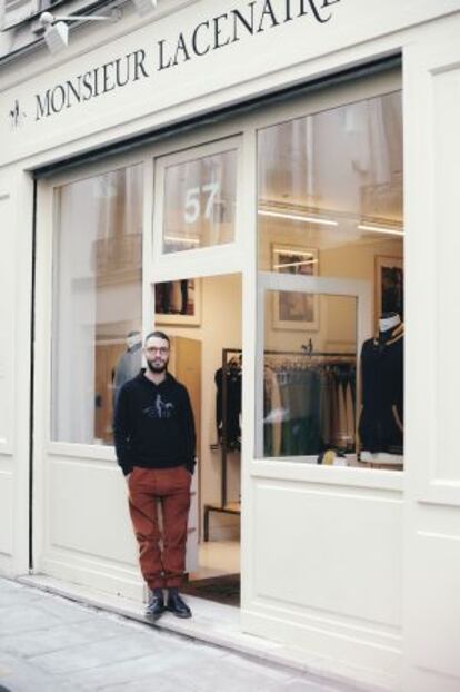 La 'boutique' Monsieur Lacenaire, en la capital francesa.