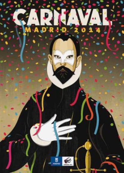 El cartel del carnaval de Madrid, que rendirá un homenaje a El Greco.