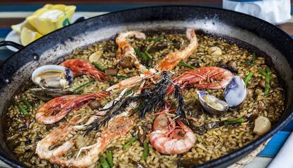 Imatge d'una paella.