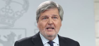  Iñigo Méndez de Vigo, ministro Portavoz del Gobierno. 
 
 