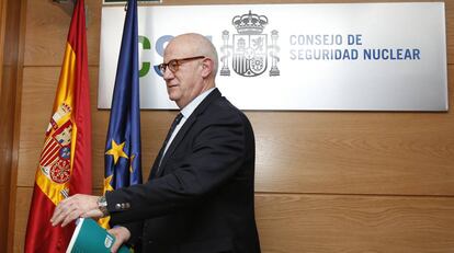 Ferenado Marti, presidente en funciones del CSN.