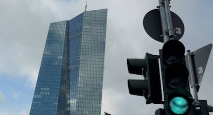 Sede del Banco Central Europeo (BCE), en Fráncfort, Alemania.