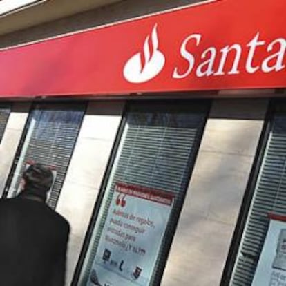 Santander ahorra 823 millones con el dividendo en acciones