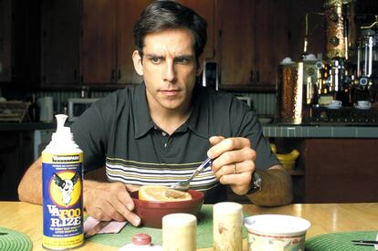 Ben Stiller tratando de hacer una dieta sana en la película 'Envidia', dirigida por Barry Levinson en 2004.