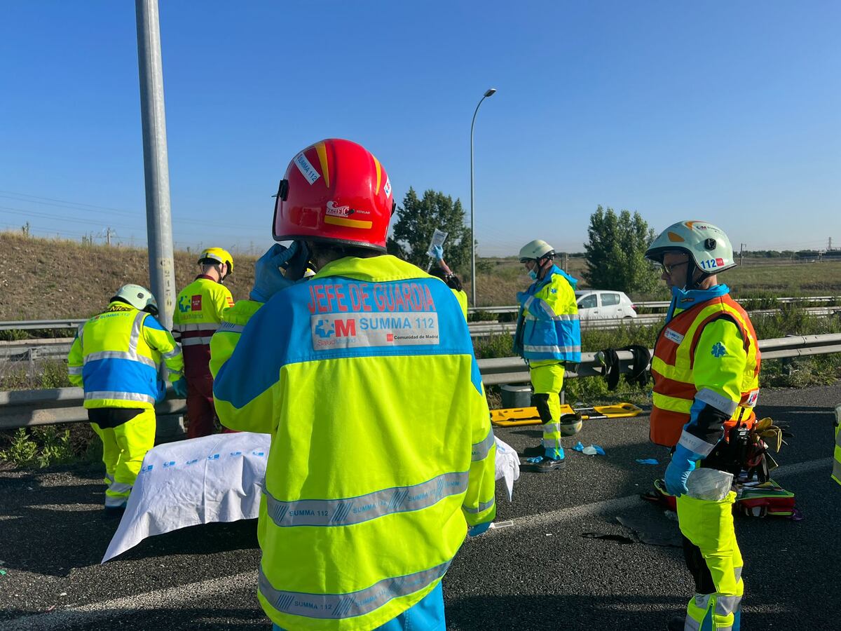 Siete heridos en un accidente de tráfico múltiple con ocho vehículos ...