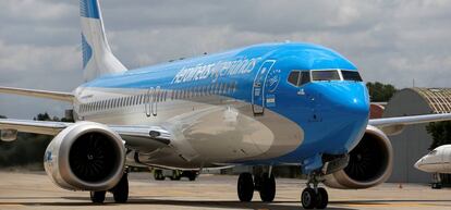 Boeing 737 MAX de Aerolíneas Argentinas