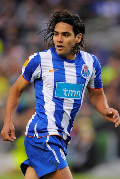 Falcao, en un partido con el Oporto.