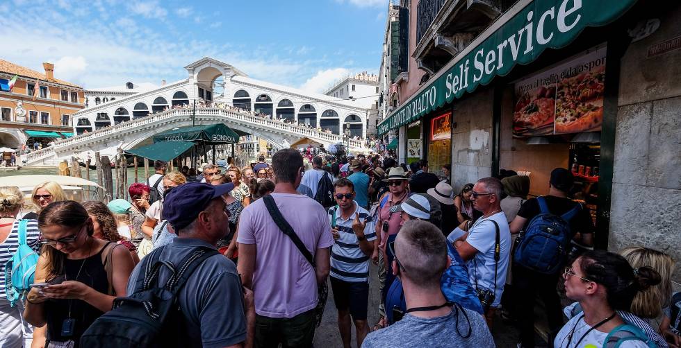 Toda Europa cabe en un camping de Venecia