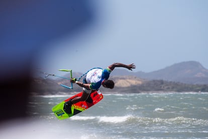 Lorenzo Calcaño, uno de los participantes del GKA Freestyle World Cup, celebrado en Colombia por primera vez.