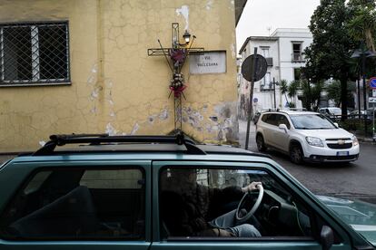 Una calle de Marano, ciudad que ha sido intervenida cuatro veces por infiltraciones mafiosas, el pasado 15 de enero.