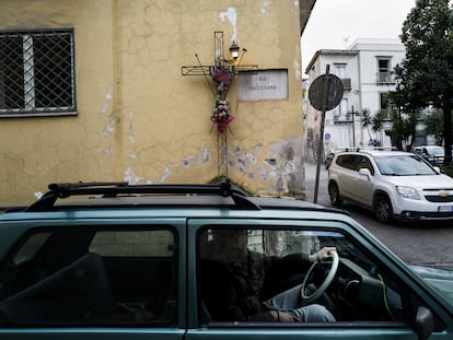 Una calle de Marano, ciudad que ha sido intervenida cuatro veces por infiltraciones mafiosas, el pasado 15 de enero.