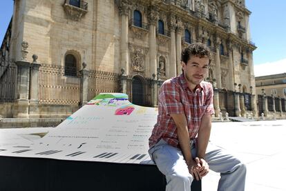 El pianista colombiano Mauricio Arias, uno de los participantes del certamen de Jan.