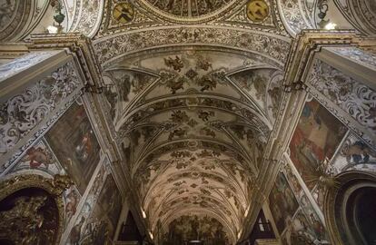 Interior de la Iglesia de San Pedro De Alcántara de Sevilla. Autor: Antonio Pizarro para el Diario de Sevilla. Imágenes cedidas por el fotógrafo