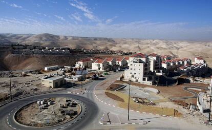 Asentamiento de Maale Adumim, al Este de Jerusal&eacute;n. 