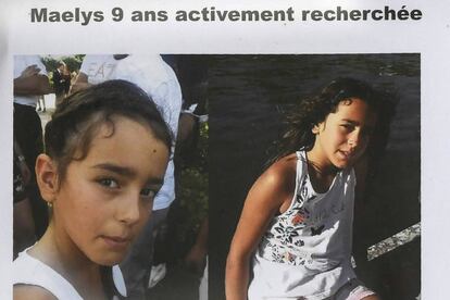 Cartel de búsqueda de Maëlys.