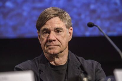 El cineasta estadounidense Gus Van Sant durante la inauguraci&oacute;n de su retrospectiva en la Filmoteca de Par&iacute;s. 