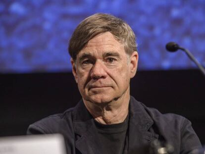 El cineasta estadounidense Gus Van Sant durante la inauguraci&oacute;n de su retrospectiva en la Filmoteca de Par&iacute;s. 