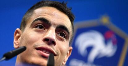 Ben Yedder, con la selección francesa.