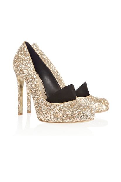 Zapatos glitter de Stella McCartney (425 euros).