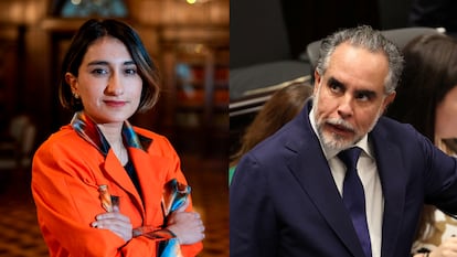 Laura Sarabia y Armando Benedetti.