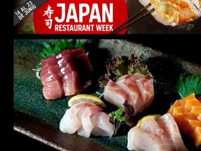 
¡Aaaaaaaay, el sashimi! / JAPAN RESTAURANT WEEK