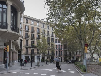 El hotel Casa Fuster, donde fue citada la víctima de los Casuals.