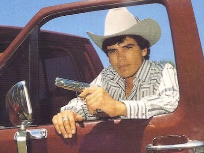 El cantante Chalino Sánchez, en una imagen de archivo.