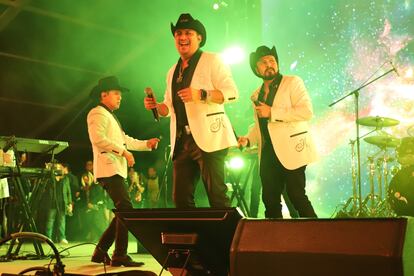 El grupo K-Paz de la Sierra en el Festival Arre, el 8 de septiembre.