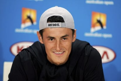 Tomic, en Melbourne. 