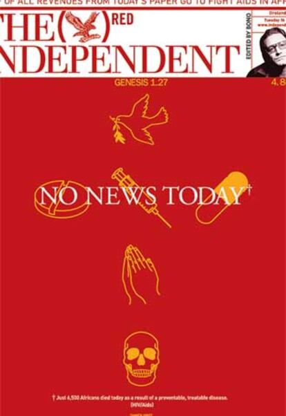 Portada de <i>The Independent.</i>