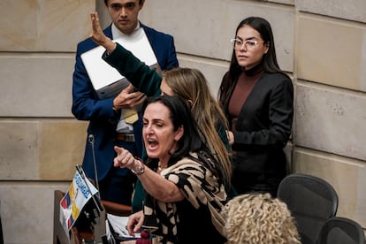 María Fernanda Cabal, el 12 de junio en el Congreso.