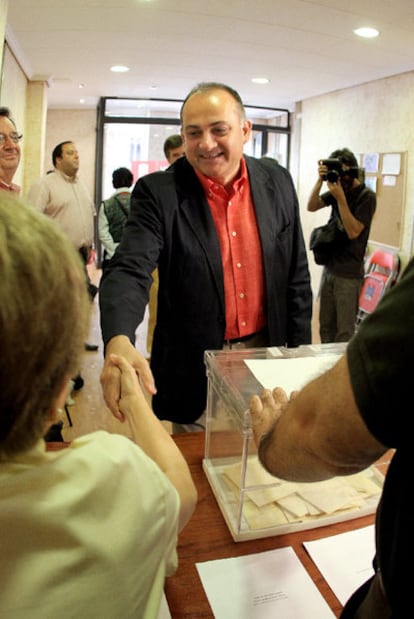 Joan Calabuig, ganador de las primarias en Valencia.