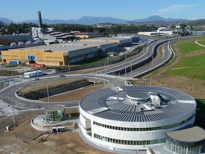 Vista del Parque Tecnológico de Andalucía (PTA), en Málaga.