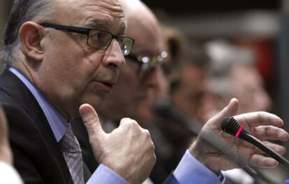 El ministro de Hacienda, Cristóbal Montoro.