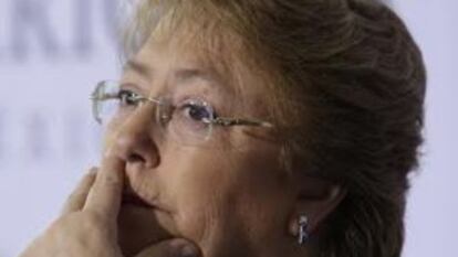 A presidenta chilena, Michelle Bachelet.