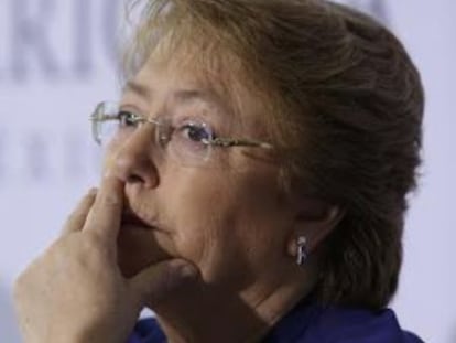 La presidenta chilena, Michelle Bachelet.