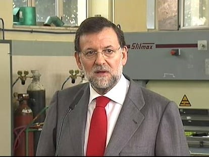 Rajoy: "Sin rigor y coherencia la economía española no se va a recuperar"