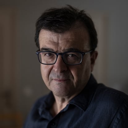 Javier Cercas, el lunes en Girona.