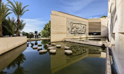 El Edificio Moneo, en la Fundació Pilar i Joan Miró, en Palma. 