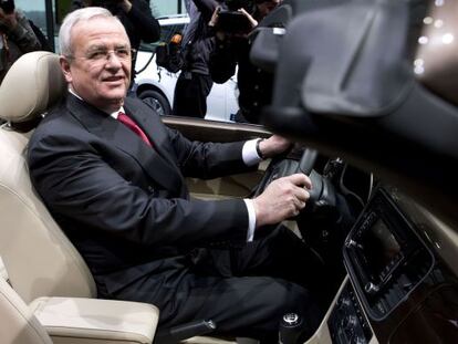 El presidente de Volkswagen, Martin Winterkorn.