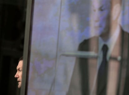 El <i>lehendakari</i>, Juan José Ibarretxe, durante su discurso ante la Cámara de Comercio de Bilbao el pasado 22 de octubre.