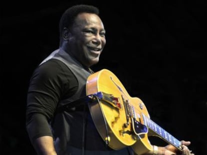 George Benson, el lunes en Madrid.