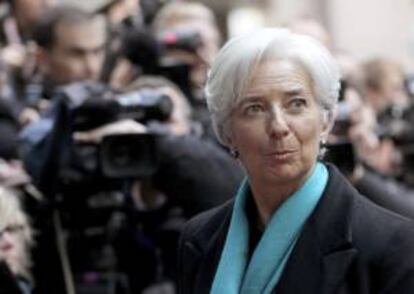 La directora gerente del Fondo Monetario Internacional (FMI), Christine Lagarde. EFE/Archivo